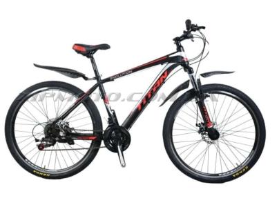Велосипед (в сборе)   Titan Evolution 12 Black-Red-Silvery   (24TJS19-172)   T-BIKE - 77698