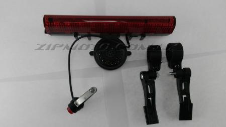 Сигнал велосипедный с подсветкой   (красный) (mod:801)   KL - 78631