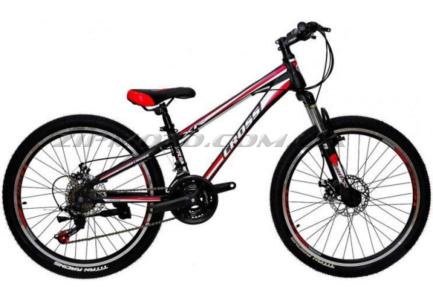 Велосипед (в сборе)    Cross 26 Racer Рама-13 Black-Red-White   (26CJS18-9-6)   T-BIKE - 78972