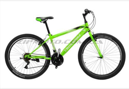 Велосипед (в сборе)    Cross 26 Ranger DD Рама 15 Green-White   (26CJPr20-15)   T-BIKE - 78977