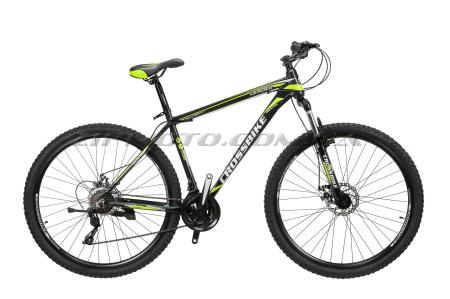 Велосипед (в сборе)    Cross 29 Leader Рама-19 Black-neon Yellow-White   (29CJPr19-65)   T-BIKE - 79016