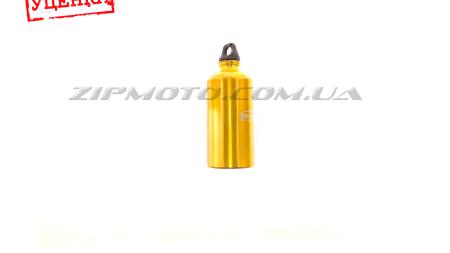 Велосипедная фляга (алюминиевая, желтая) (500ml)   YKX (Уценка3) - 79553