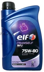 Масло трансмиссионное, 1л   (75W-80, TRANSELF NFJ)   ELF - 82120