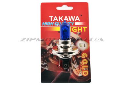 Лампа H4 (авто)   12V 35W/35W   (ультра белая)   (блистер)   TAKAWA - 9384